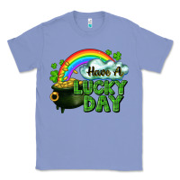 Colony Blue Have a lucky day Classic Tee - CowGirlArtShop