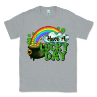 Heather Grey Have a lucky day Classic Tee - CowGirlArtShop