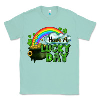 Seafoam Have a lucky day Classic Tee - CowGirlArtShop