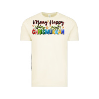Merry Happy Chrismukkah With Olive Branch Vintage Tee | Teevron