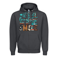 Smoke it’s a beautiful day to smile Zipper Hoodie - JahusDesignShop