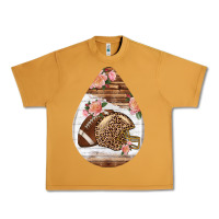 Peanut Butter american football and western roses teardrop Urban Heavy Tee - BundleAndBundleShop