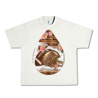 Pistachio american football and western roses teardrop Urban Heavy Tee - BundleAndBundleShop