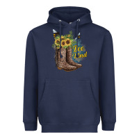 Navy Bee Kind Heavyweight Hoodie - JahusDesignShop