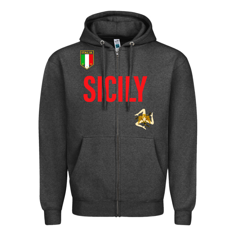 Sicily Zipper Hoodie by baoMotion | Teevron