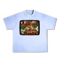 Grape Ice christmas buffalo plaid cowhide background Urban Heavy Tee - Jasminsmagicworld