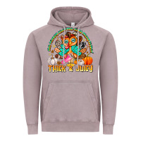 Vintage Zinc The Turkey Ain’t The Only Thing Lookin Thick & J Vintage Hoodie - CowhideDigitalArt