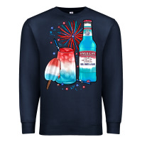Navy th of july drinks, american ice Premium Sweatshirt - JahusDesignShop