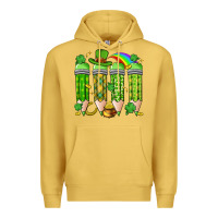 Antique Gold st. patrick's day teacher pencils Premium Hoodie - Artiststas