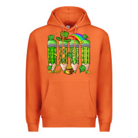 Carrot st. patrick's day teacher pencils Premium Hoodie - Artiststas