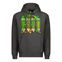 Charcoal Heather st. patrick's day teacher pencils Premium Hoodie - Artiststas