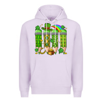 Lilac st. patrick's day teacher pencils Premium Hoodie - Artiststas