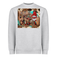 Heather Grey merry christmas gnome Heavyweight Sweatshirt - JahusDesignShop