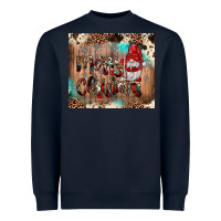 Navy merry christmas gnome Heavyweight Sweatshirt - JahusDesignShop