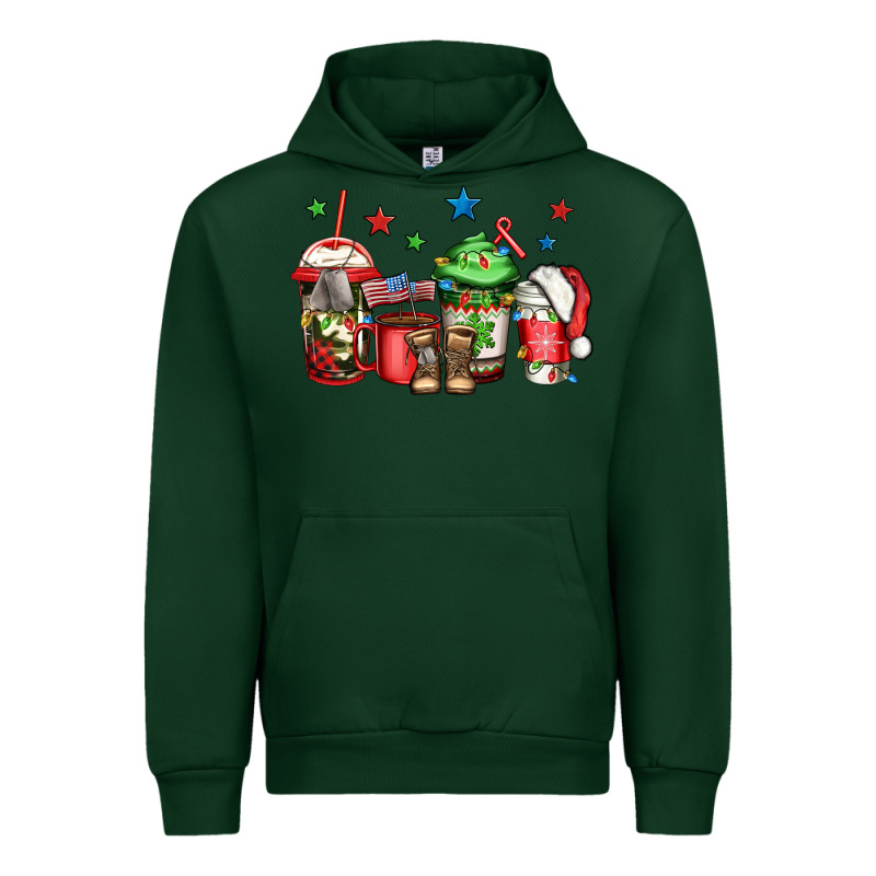Army Christmas Coffee Urban Hoodie by Jasminsmagicworld | Teevron