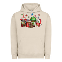 Pigment French Oak army Christmas coffee Urban Hoodie - Jasminsmagicworld