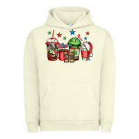Pigment Pistachio army Christmas coffee Urban Hoodie - Jasminsmagicworld