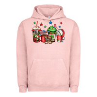 Pigment Salmon army Christmas coffee Urban Hoodie - Jasminsmagicworld
