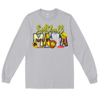 Moon Dust Softball Mama Long Sleeve Tee - CowhideDigitalArt