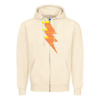 Sandshell LIGHTNING BOLT Zipper Hoodie - baoMotion