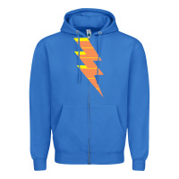 True Royal LIGHTNING BOLT Zipper Hoodie - baoMotion