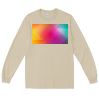 Mushroom multicolor abstract lines Long Sleeve Tee - chombo