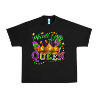 Black mardi gras queen Urban Heavy Tee - FaDigitalArtStudio