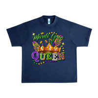 Navy mardi gras queen Urban Heavy Tee - FaDigitalArtStudio