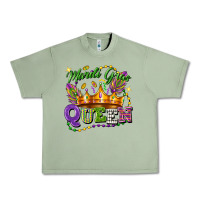 Oil Green mardi gras queen Urban Heavy Tee - FaDigitalArtStudio