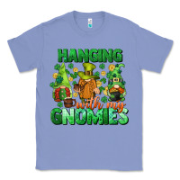 Colony Blue St. Patrick's Day gnomes Classic Tee - CowGirlArtShop