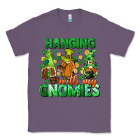 Lavender St. Patrick's Day gnomes Classic Tee - CowGirlArtShop