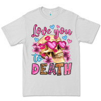 Dove Grey love you to death olivia Premium Tee - OliviaCreatesArt