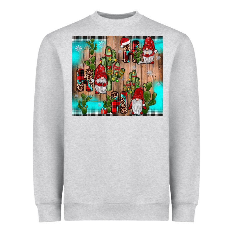 Ho Ho Ho Gnome Heavyweight Sweatshirt by JahusDesignShop | Teevron