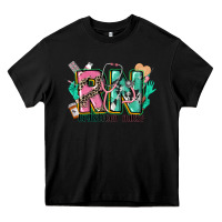 Black registered nurse Heavy Core Tee - CowGirlArtShop