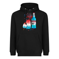 Black th of july drinks, american ice Heavyweight Hoodie - JahusDesignShop