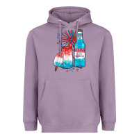 Lavender th of july drinks, american ice Heavyweight Hoodie - JahusDesignShop