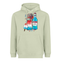 Matcha th of july drinks, american ice Heavyweight Hoodie - JahusDesignShop