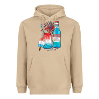 Mushroom th of july drinks, american ice Heavyweight Hoodie - JahusDesignShop