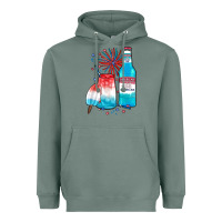 Sage th of july drinks, american ice Heavyweight Hoodie - JahusDesignShop