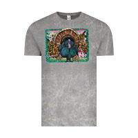 Cloud Rock thanksgiving turkey with background Vintage Tee - RanaPortraitStore