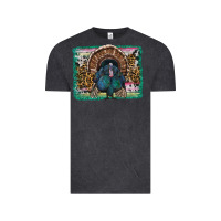 Vintage Black thanksgiving turkey with background Vintage Tee - RanaPortraitStore