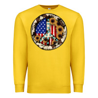 Lemon Peace sign Premium Sweatshirt - JahusDesignShop