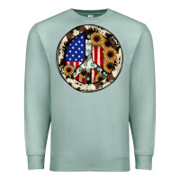 Seafoam Peace sign Premium Sweatshirt - JahusDesignShop