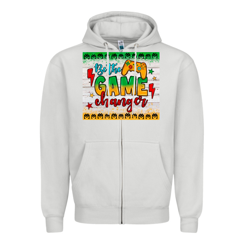 Be The Game Changer Zipper Hoodie by JahusDesignShop | Teevron