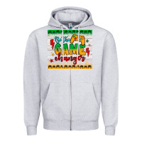 Heather Grey be the game changer Zipper Hoodie - JahusDesignShop