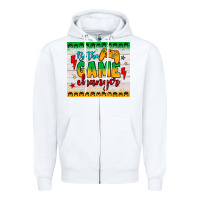 White be the game changer Zipper Hoodie - JahusDesignShop