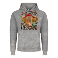 Cloud Rock Just a Little Moody Vintage Hoodie - CowhideDigitalArt
