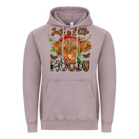 Vintage Zinc Just a Little Moody Vintage Hoodie - CowhideDigitalArt