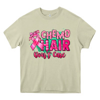 Mossy Chemo hair don't care Cancer Awareness Heavy Core Tee - HowdyJamesFarm