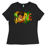Black Hope Juneteenth Ladies Tee - FaDigitalArtStudio